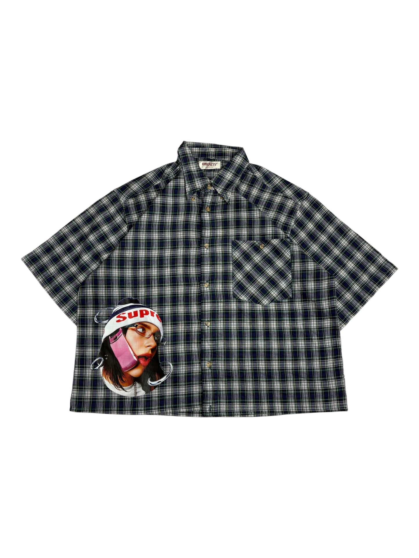 Printed Boxy Shirt
