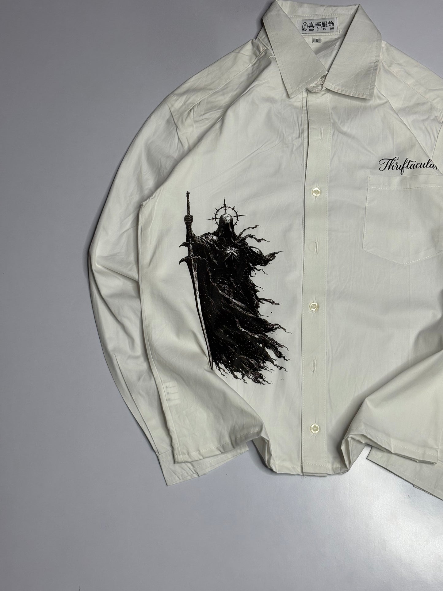 Printed Boxy Shirt