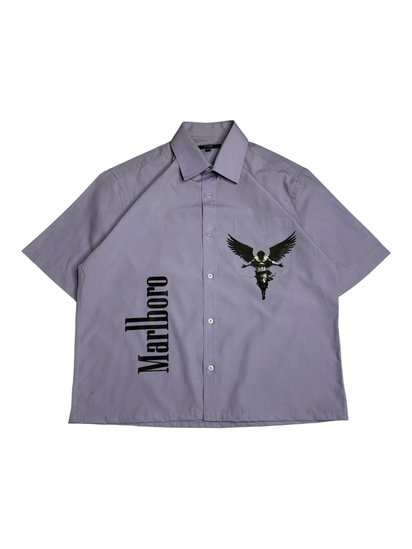 Printed Boxy Shirt