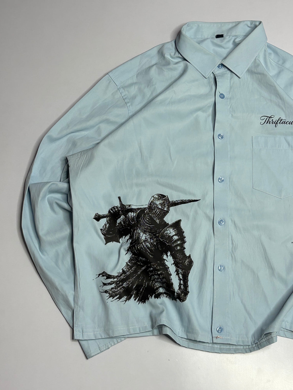 Printed Boxy Shirt