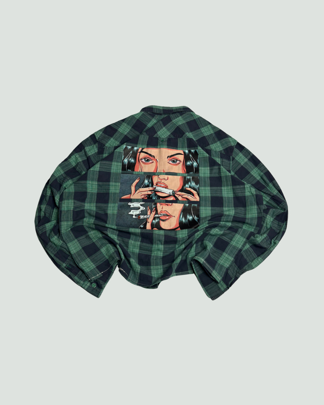 Printed Boxy Shirt