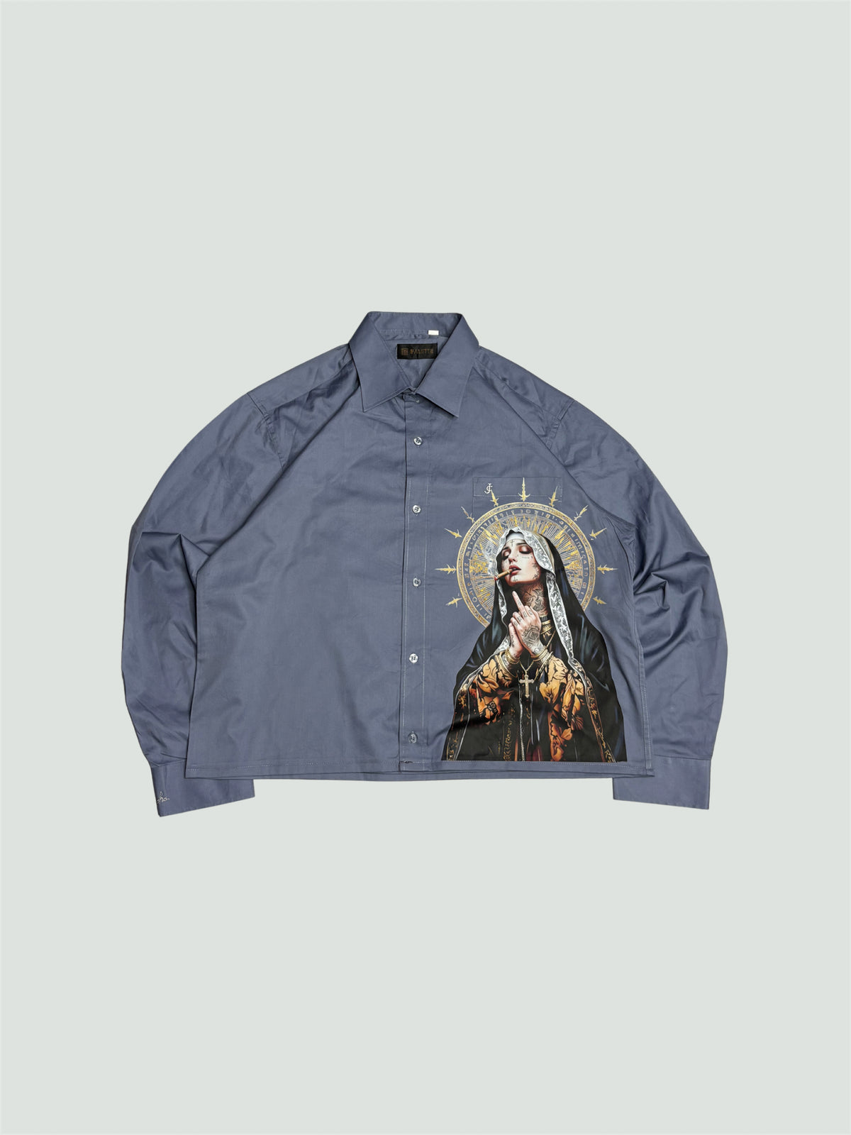 Printed Boxy Shirt