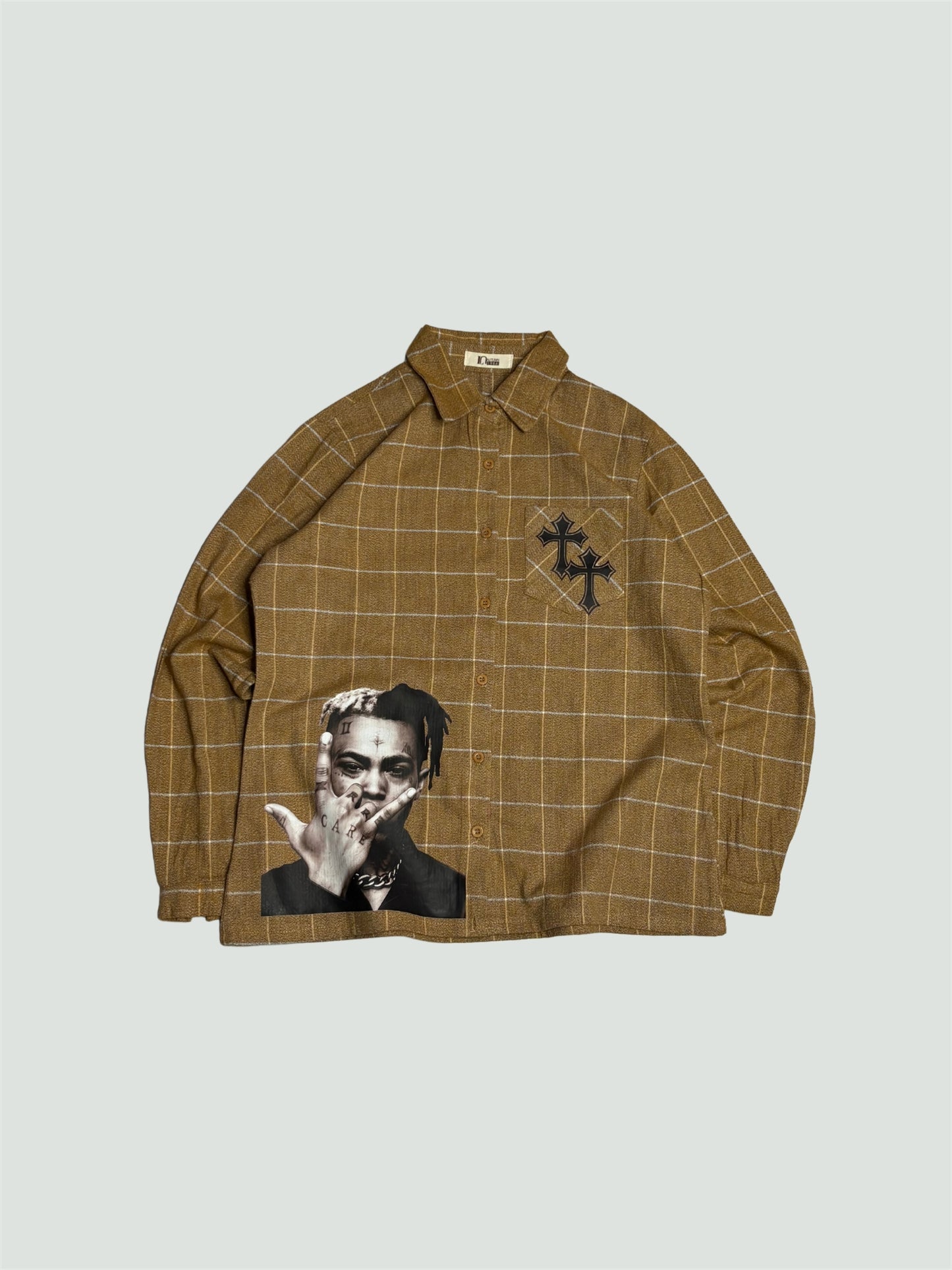 Printed Boxy Shirt