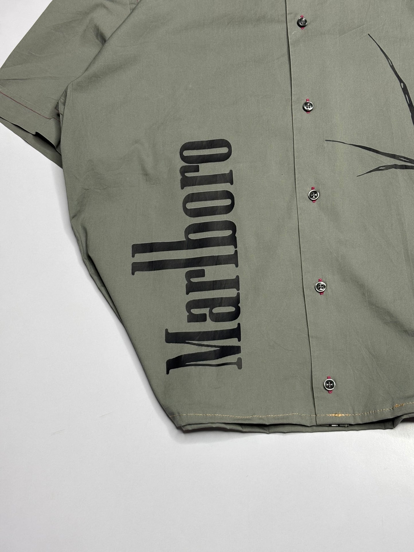 Printed Boxy Shirt (grey)