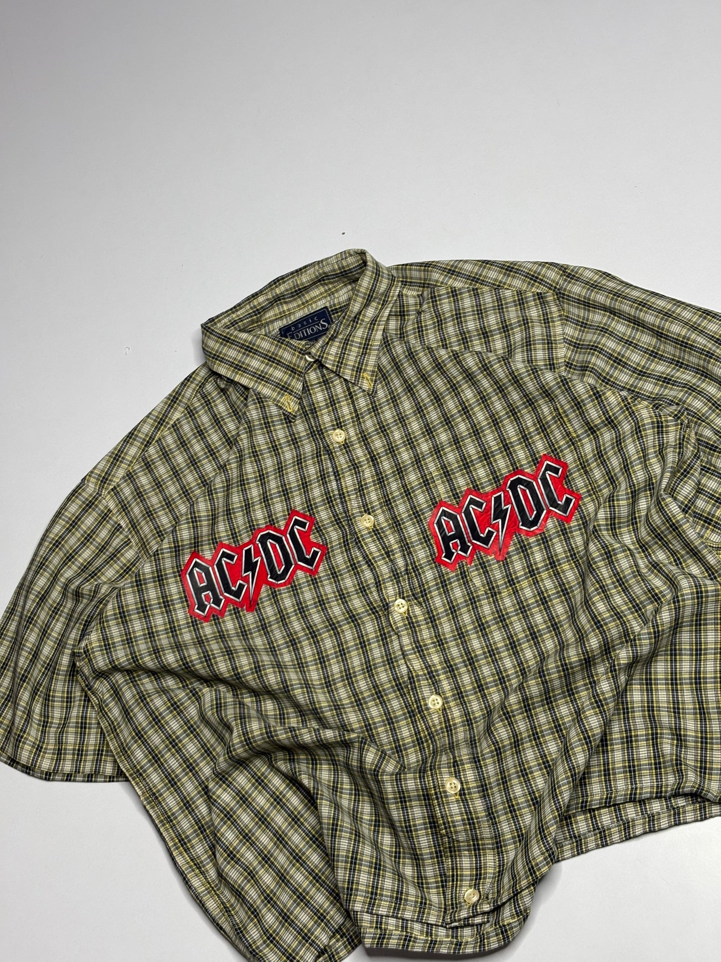 Printed Crop Shirt