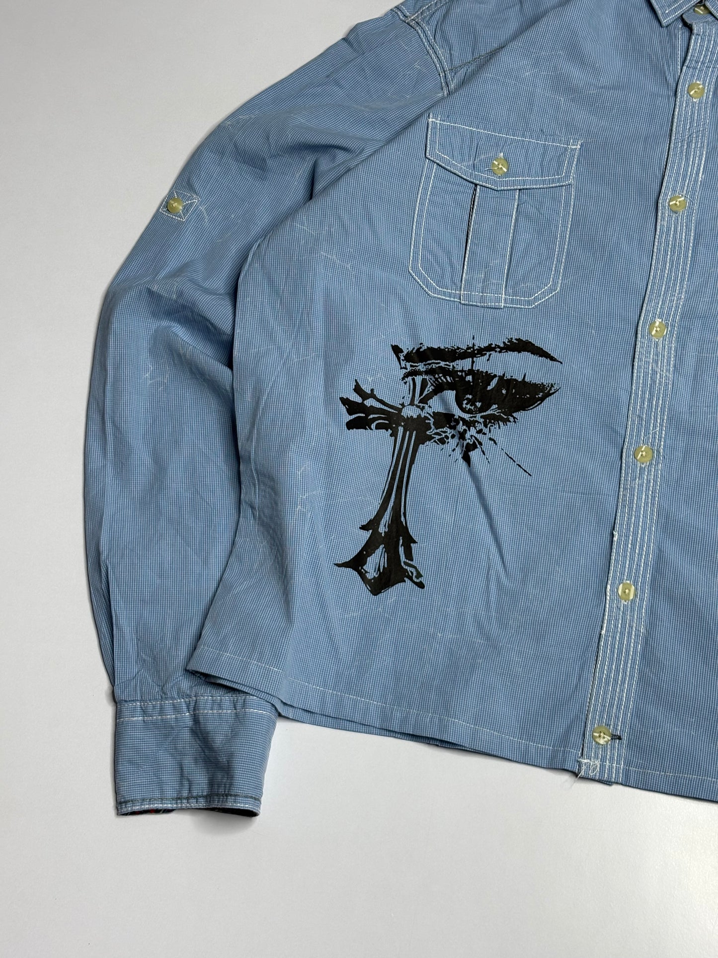Printed Boxy Shirt
