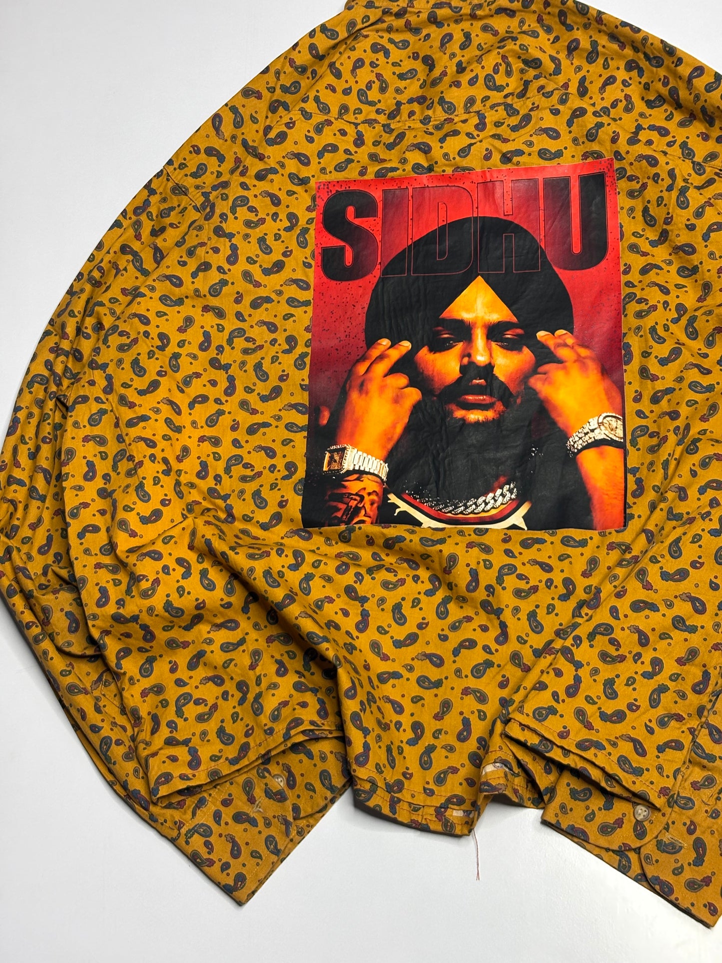 Printed Boxy Shirt
