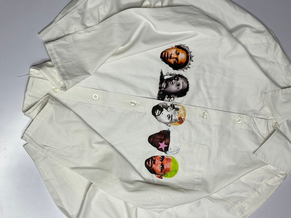Printed Boxy Shirt