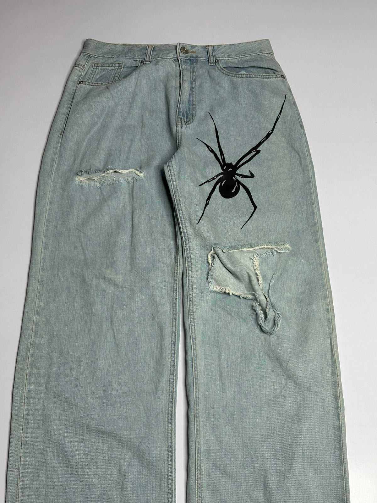 Printed Denim (Thrifted)