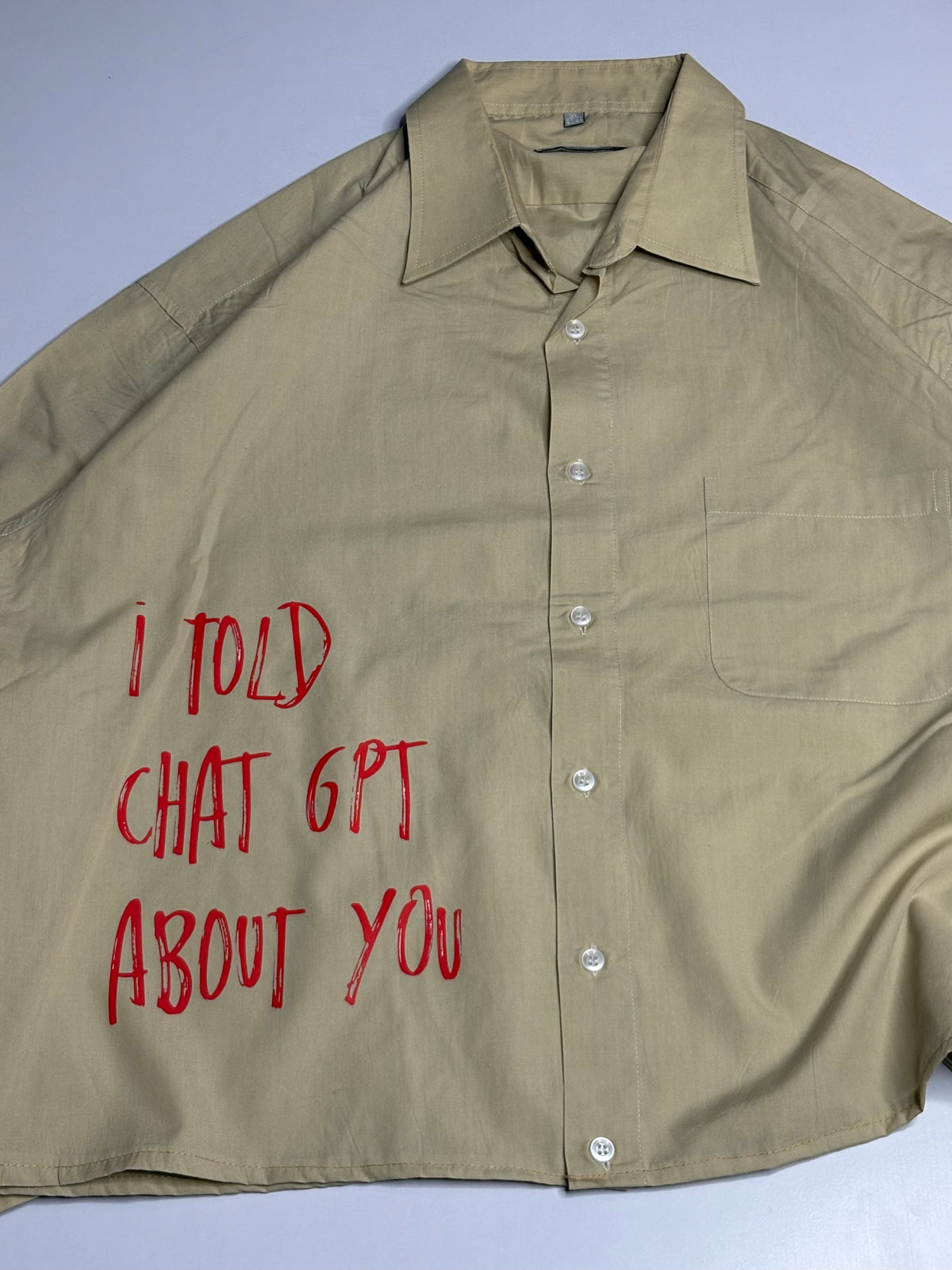 Printed Boxy Shirt