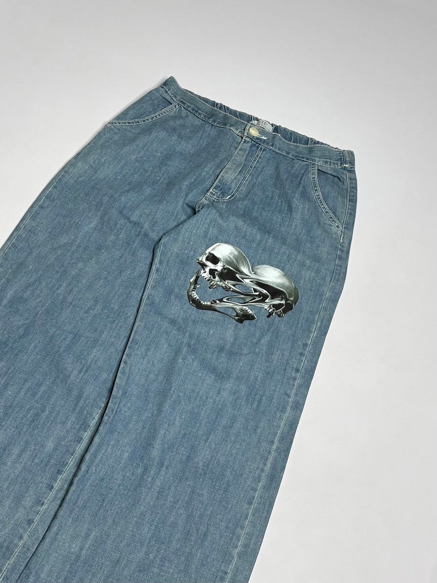 Printed Denim (Thrifted)
