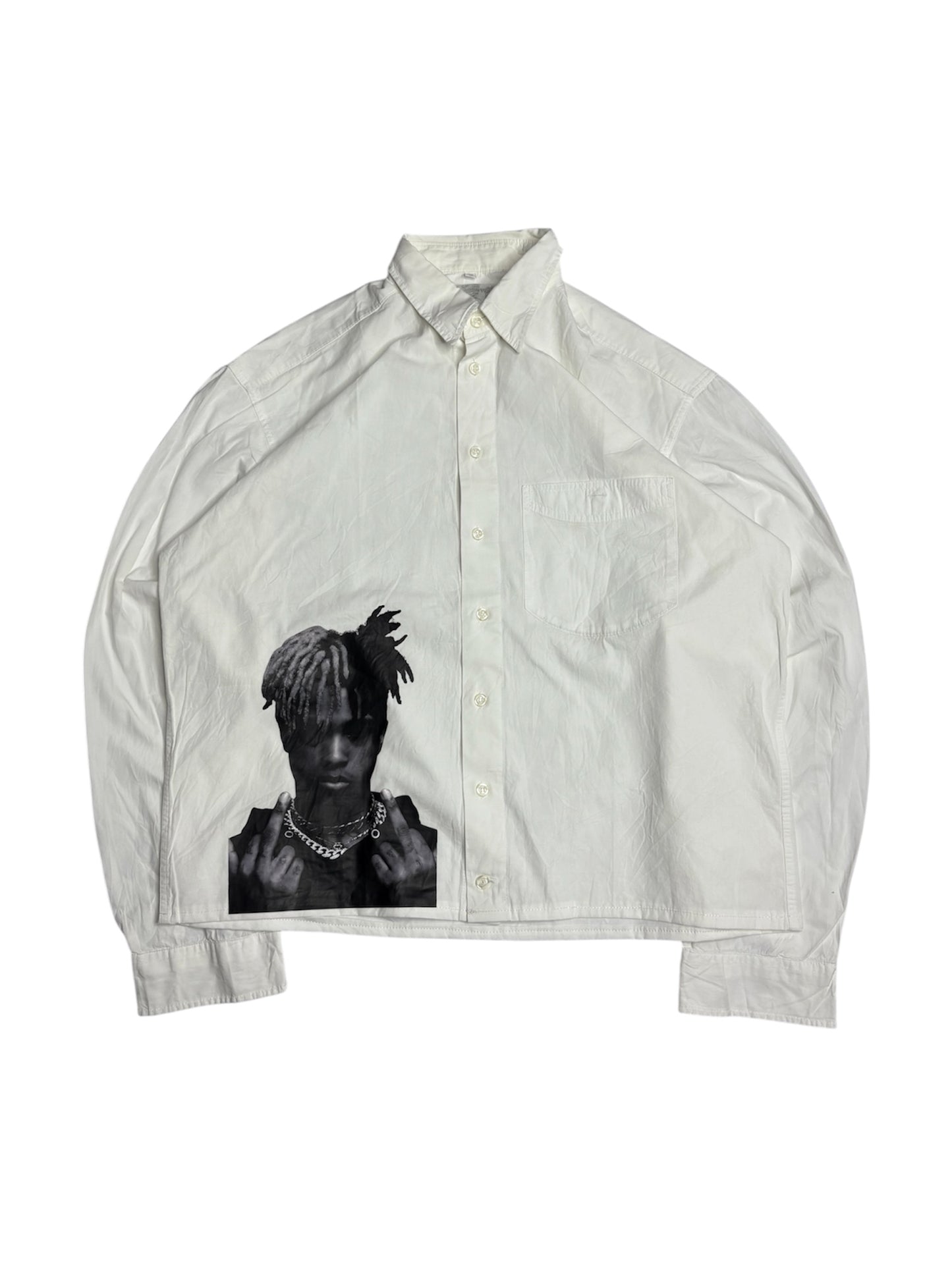 Printed Boxy Shirt