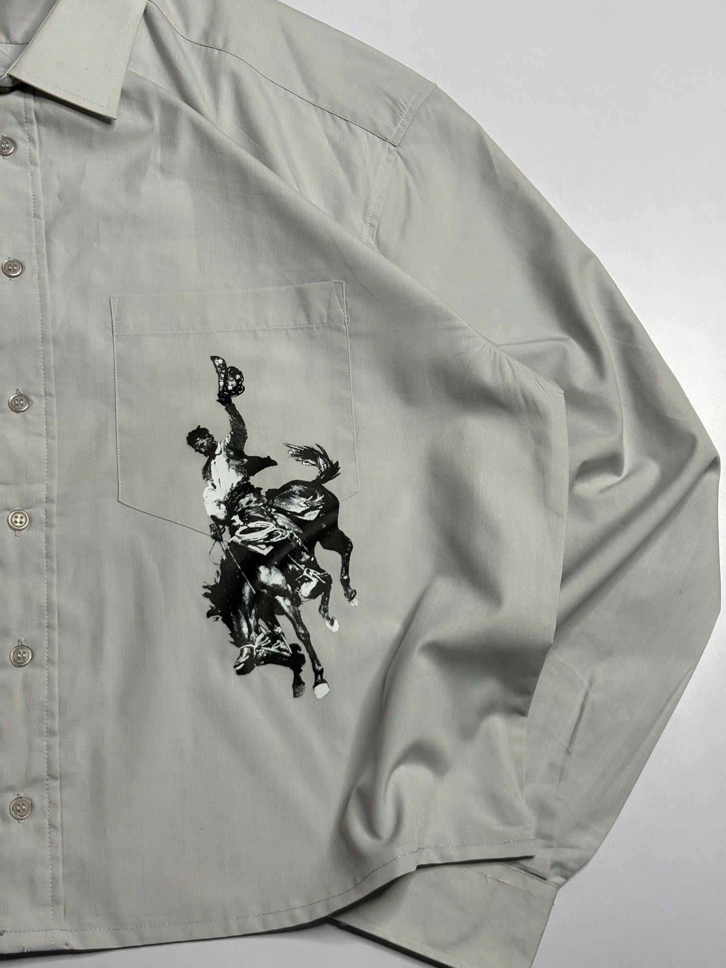 Printed Boxy Shirt
