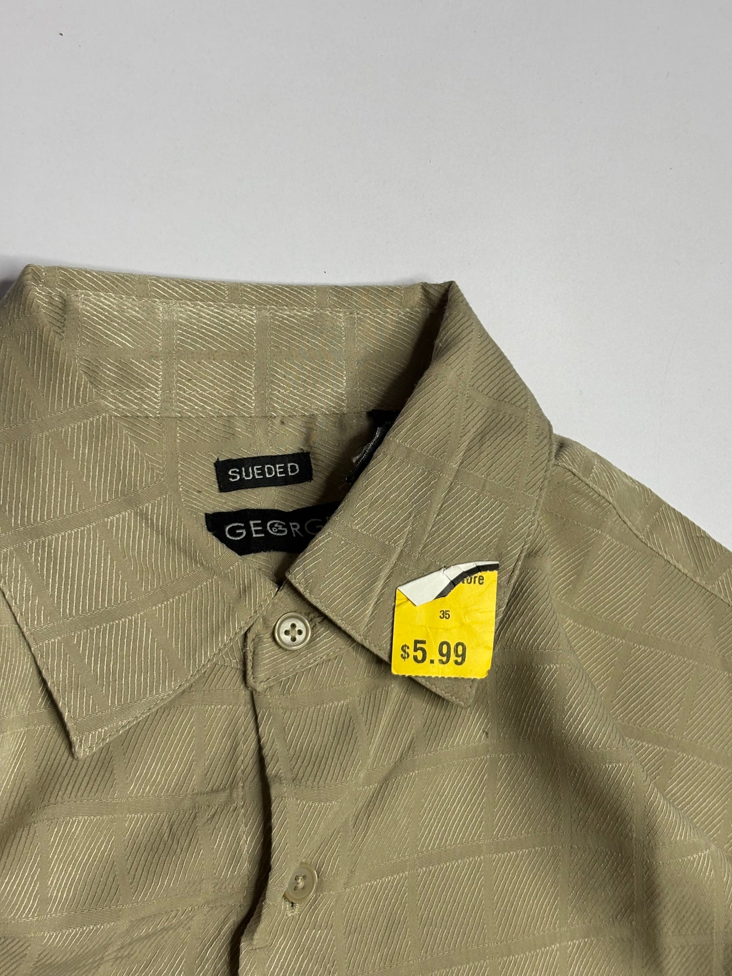 Printed Boxy Shirt (Thrifted)