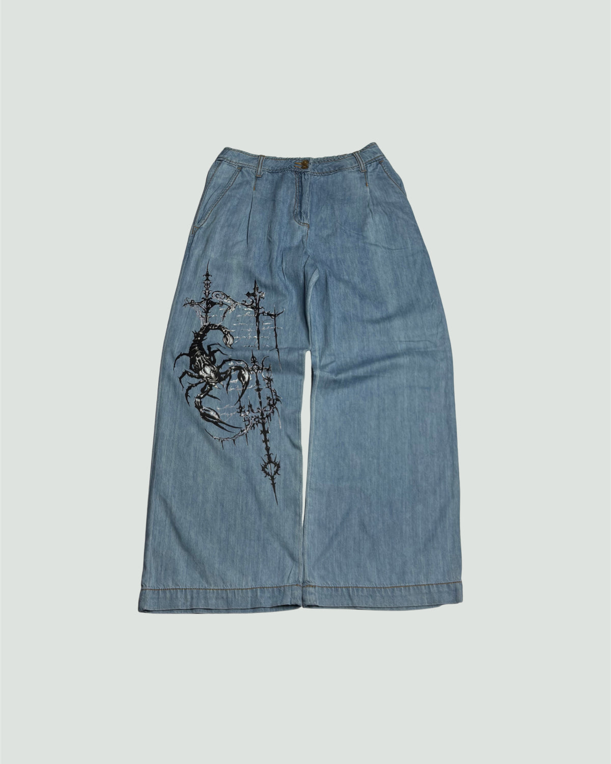 Printed Denim (Thrifted)