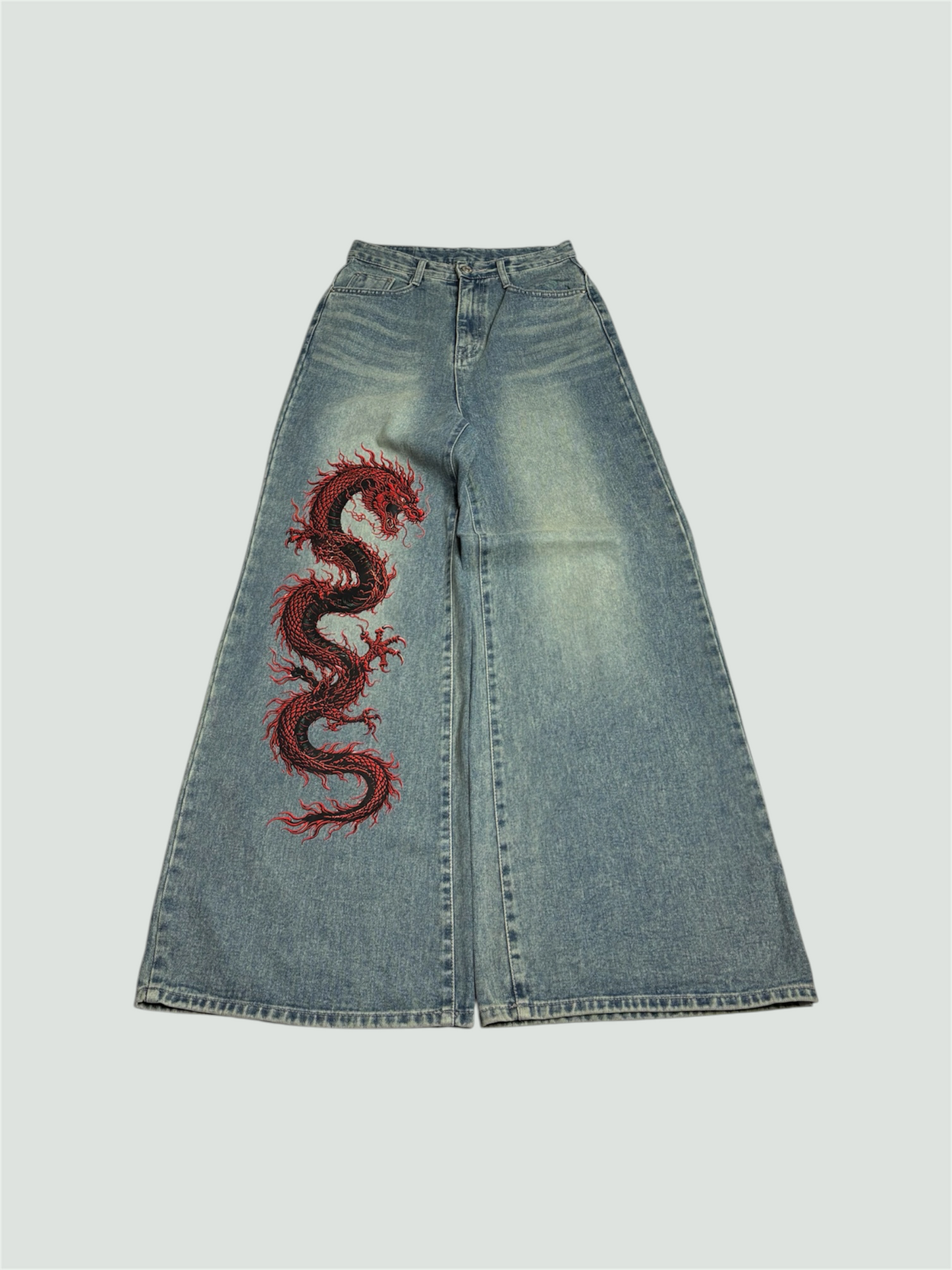 Printed Denim (Thrifted)
