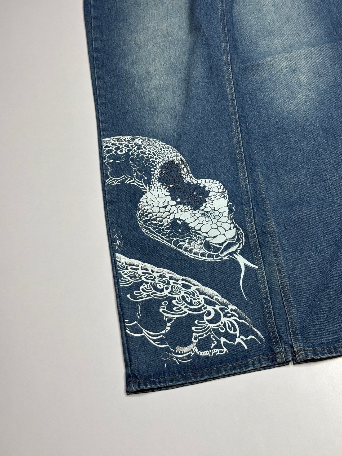Printed Denim (Thrifted)