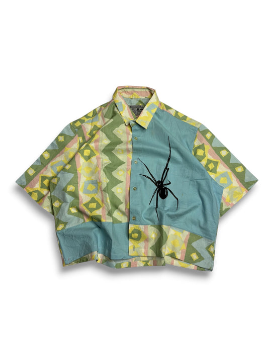 Printed Crop Shirt
