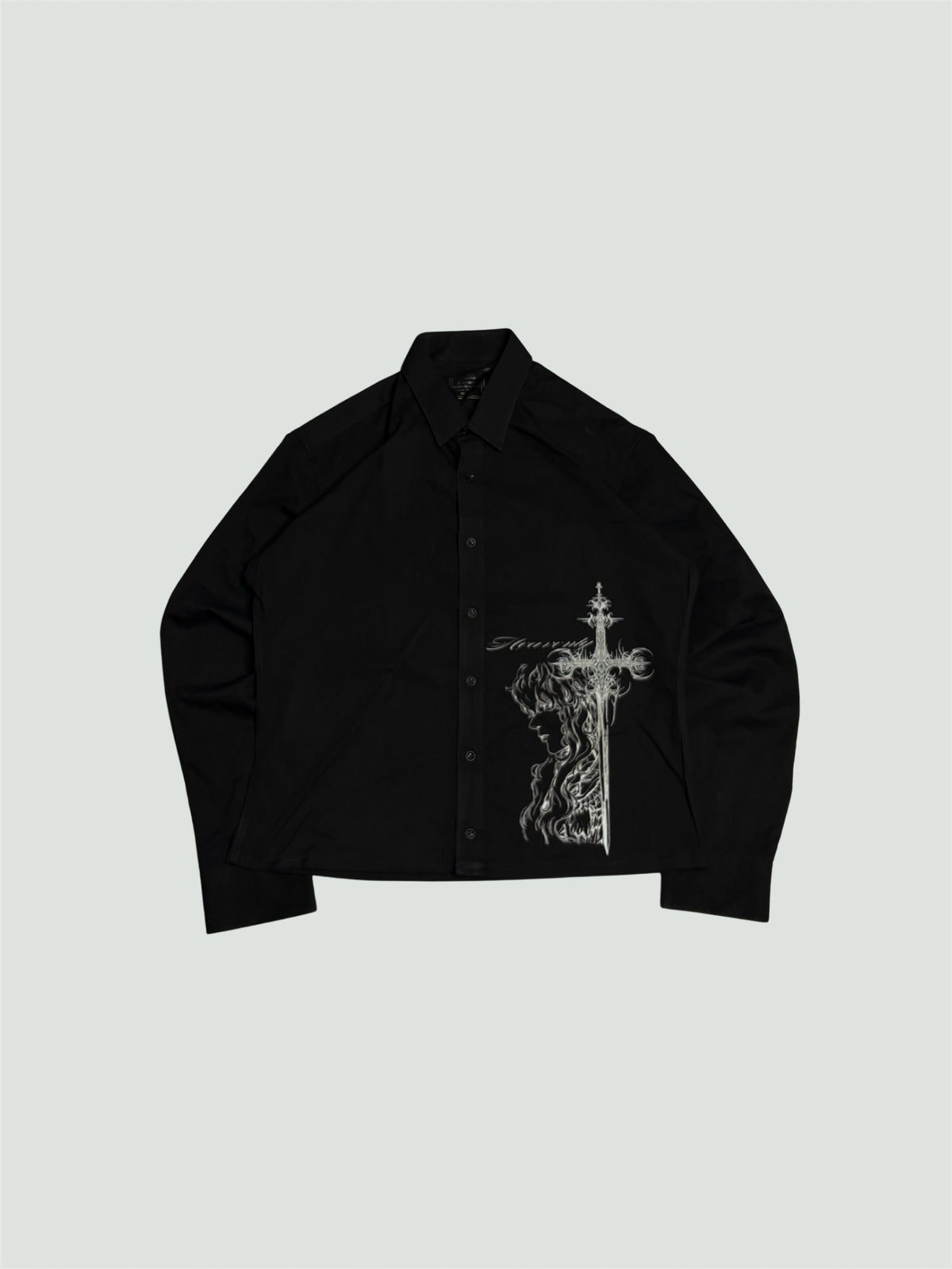 Printed Boxy Shirt
