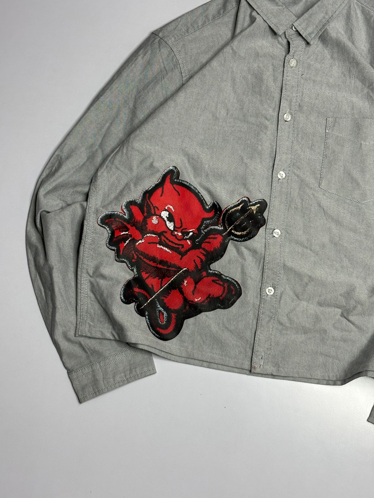Printed Boxy Shirt