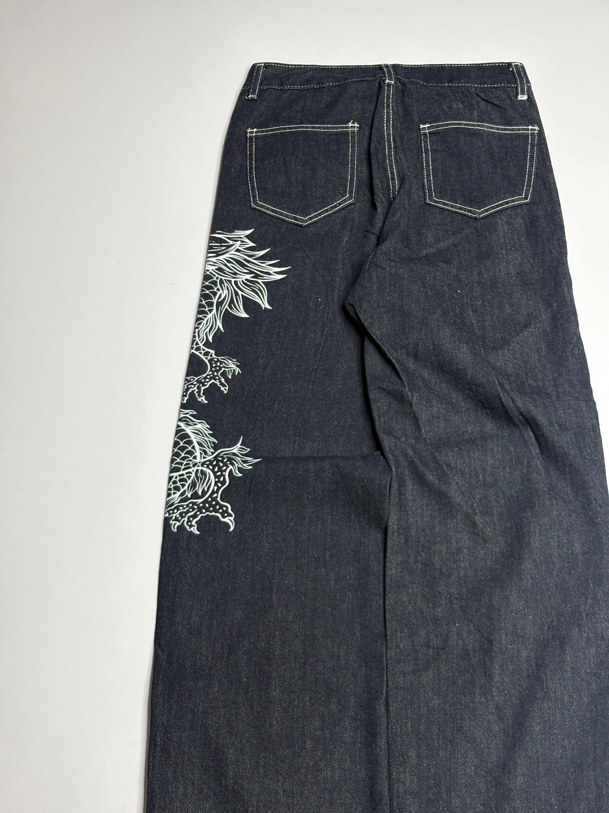 Printed Denim (Thrifted)