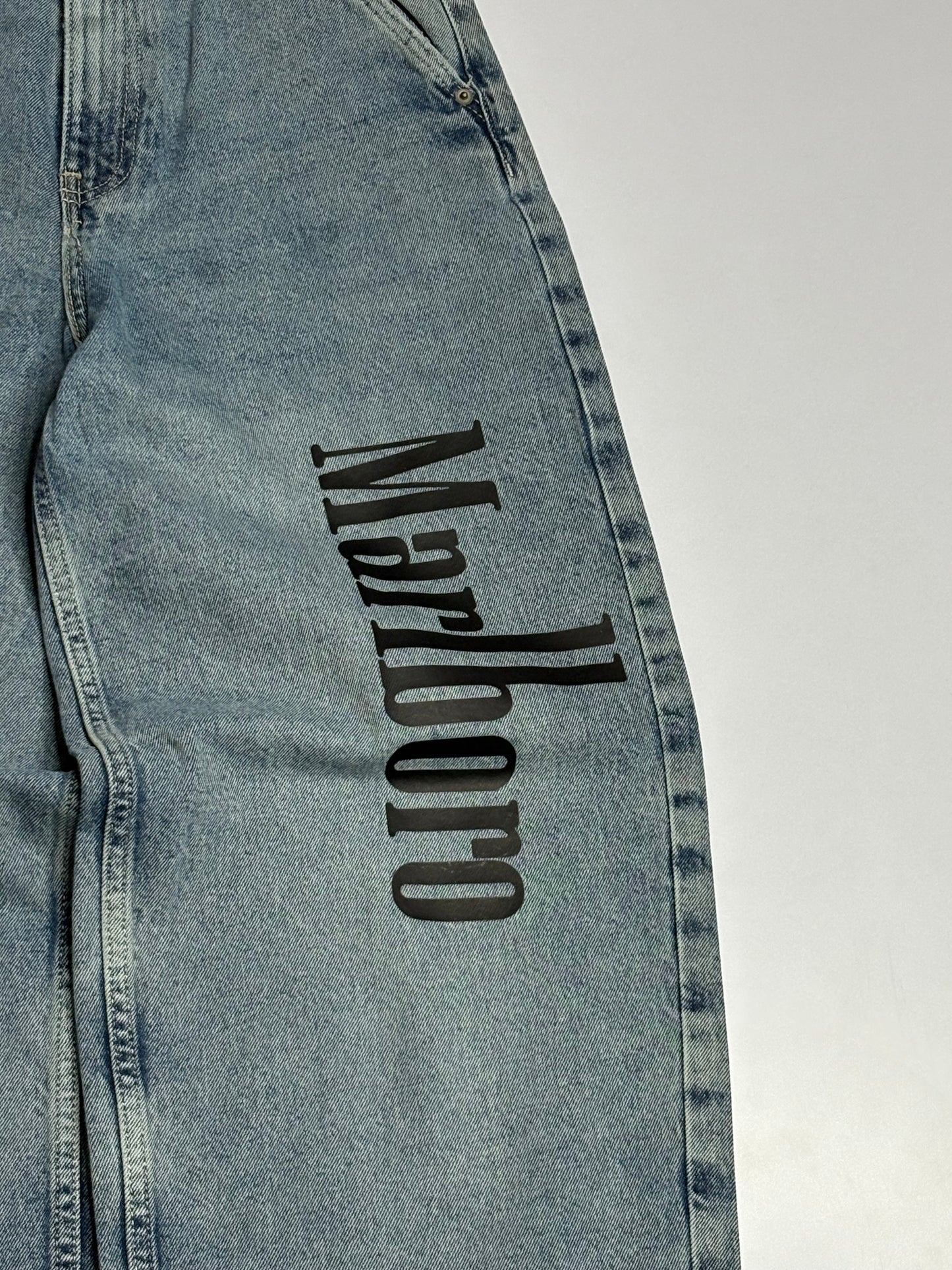 Printed Denim (Thrifted)