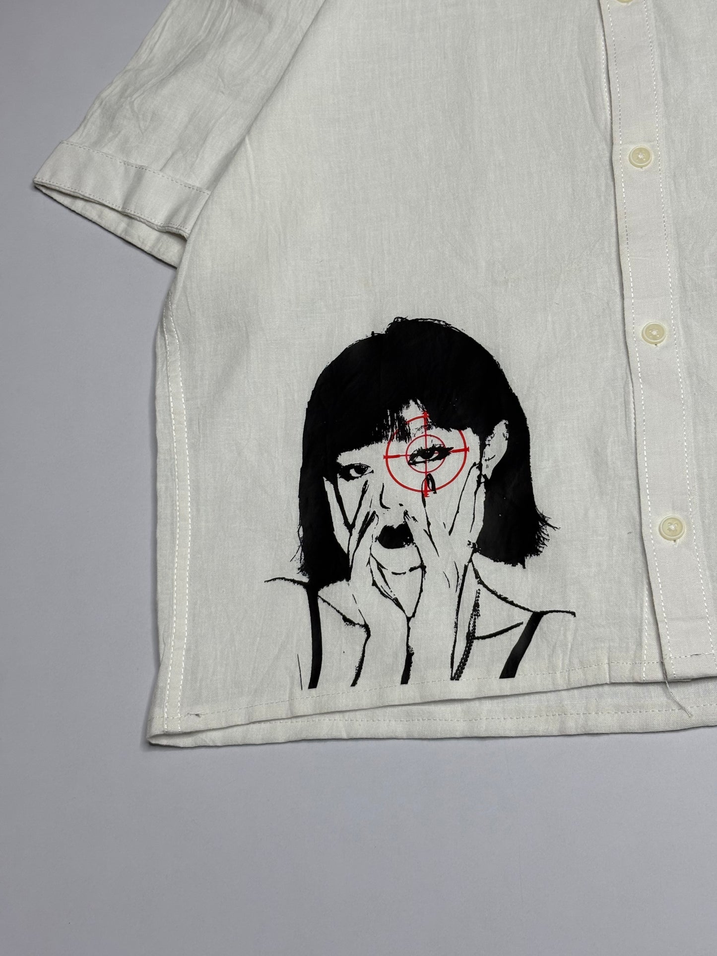 Printed Boxy Shirt