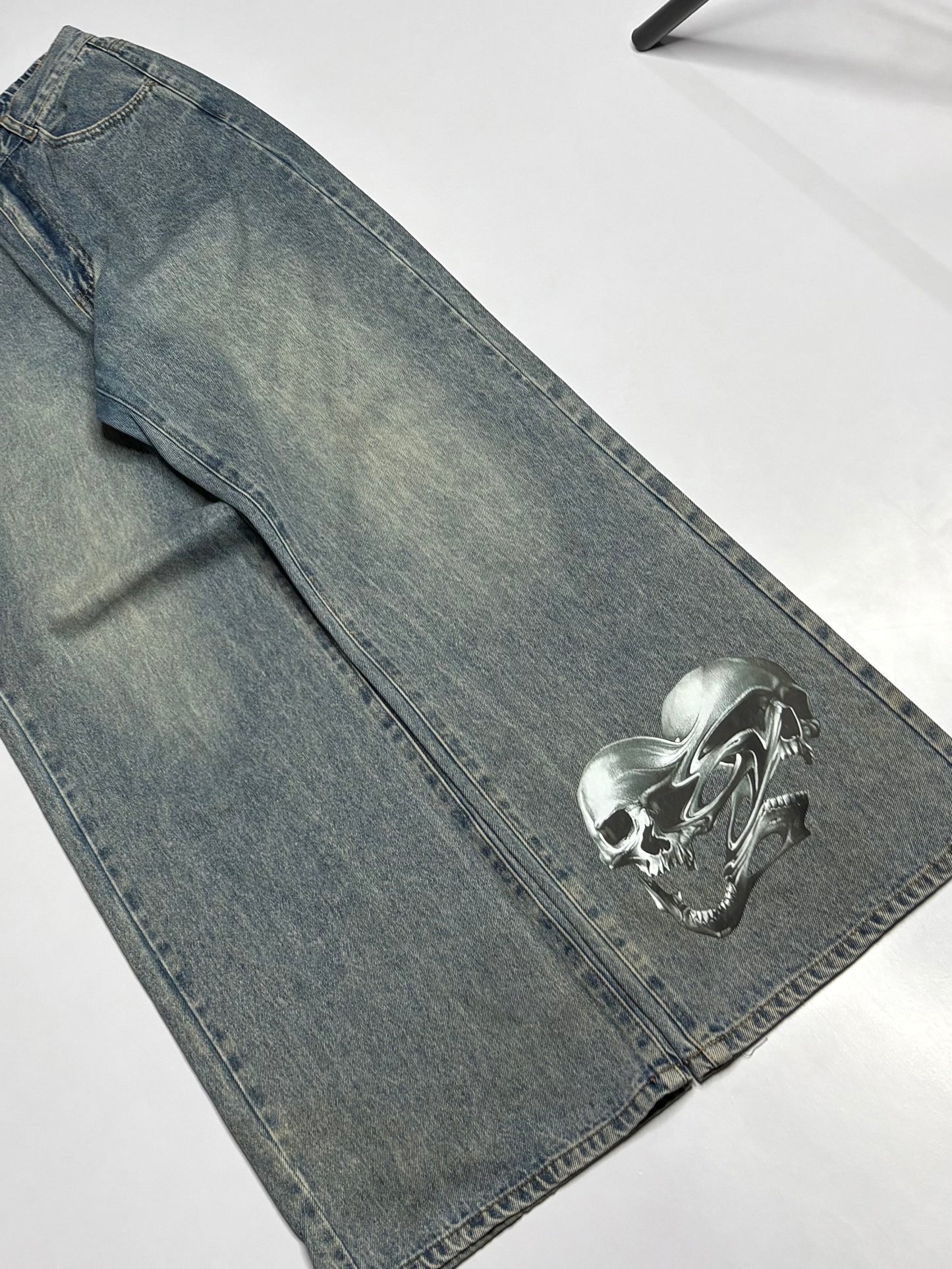 Printed Denim (Thrifted)