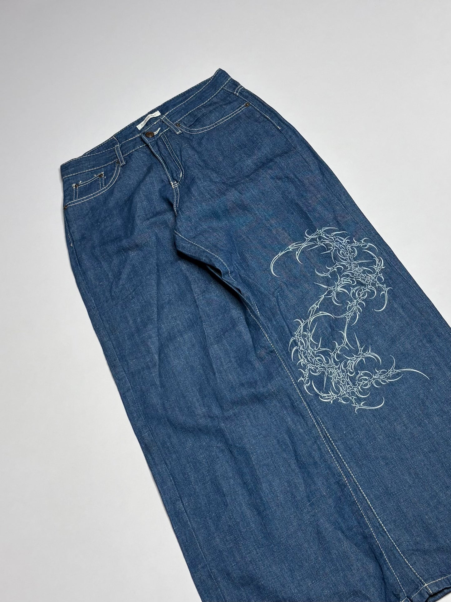 Printed Denim (Thrifted)