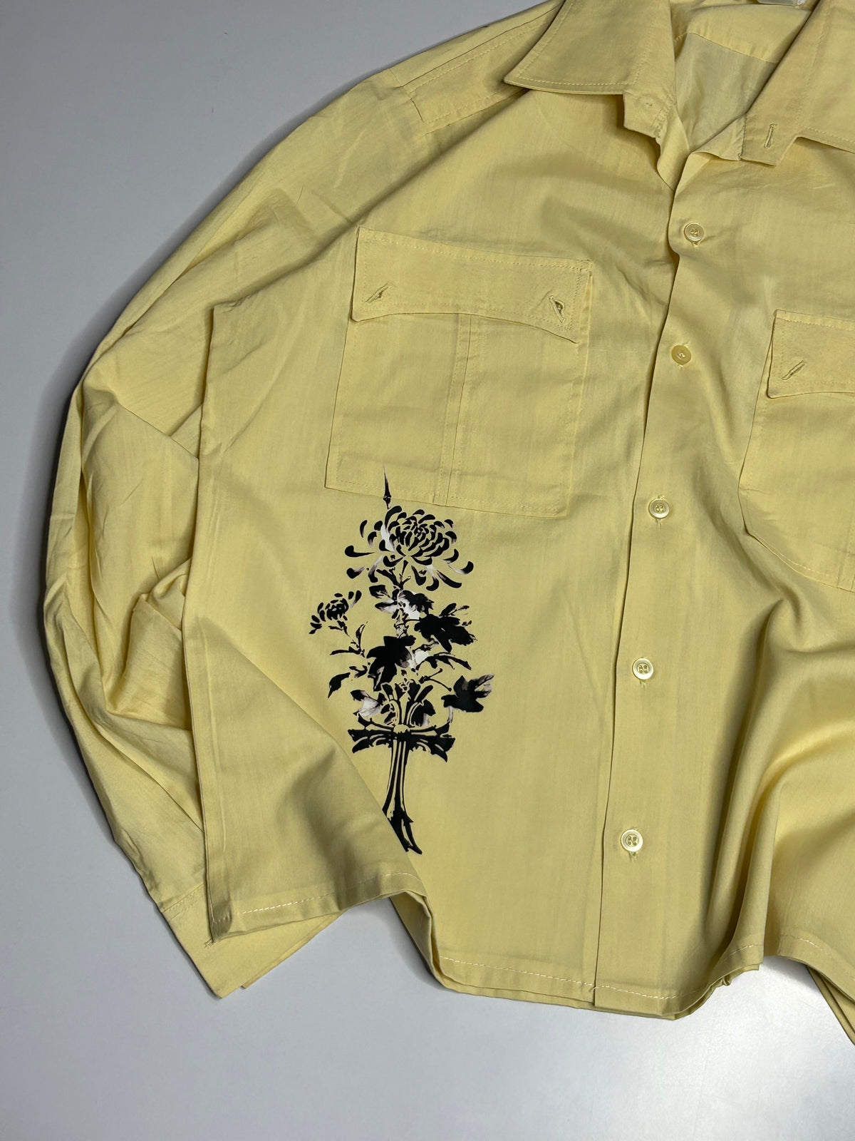 Printed Boxy Shirt