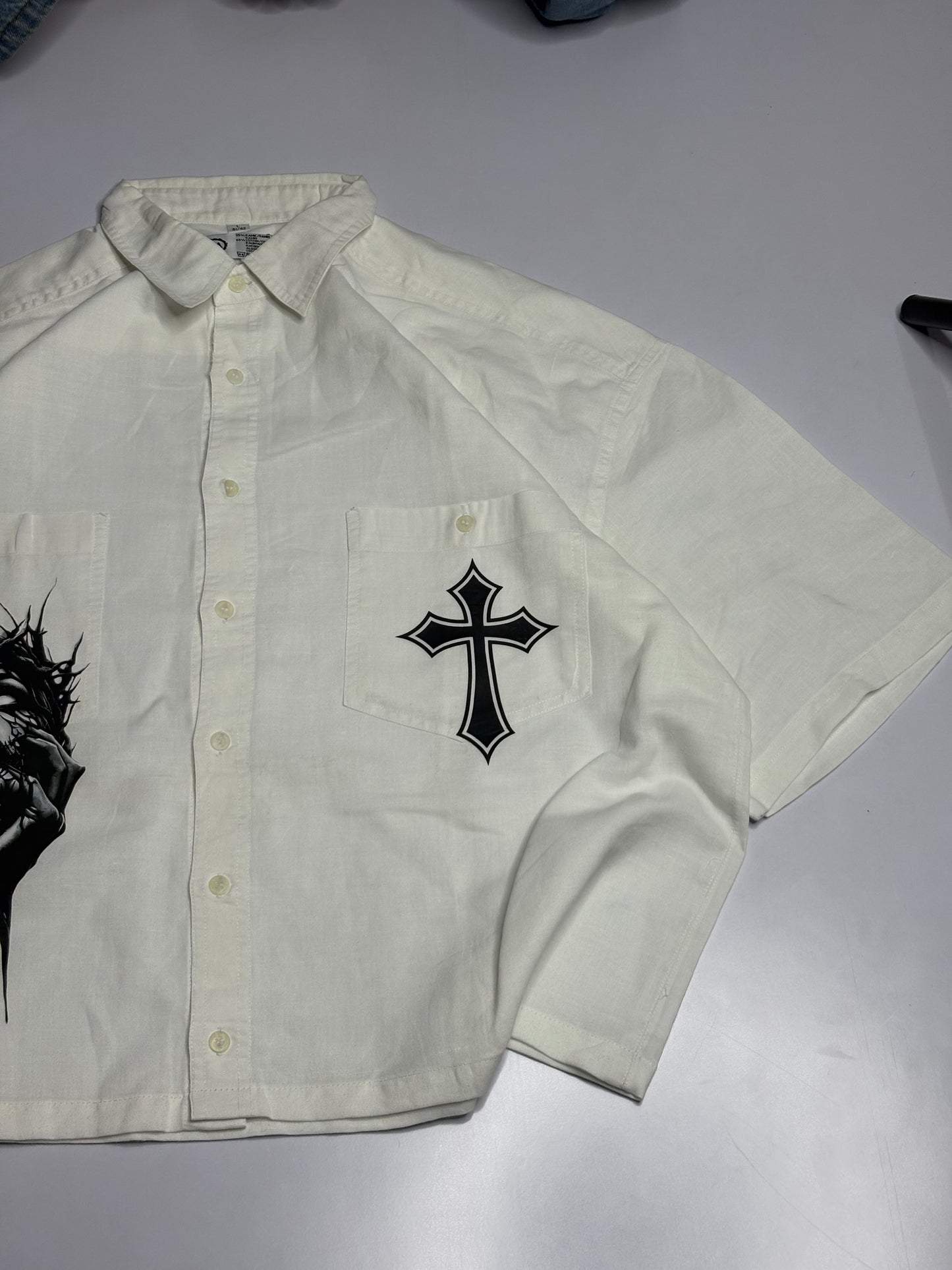 Printed Boxy Shirt