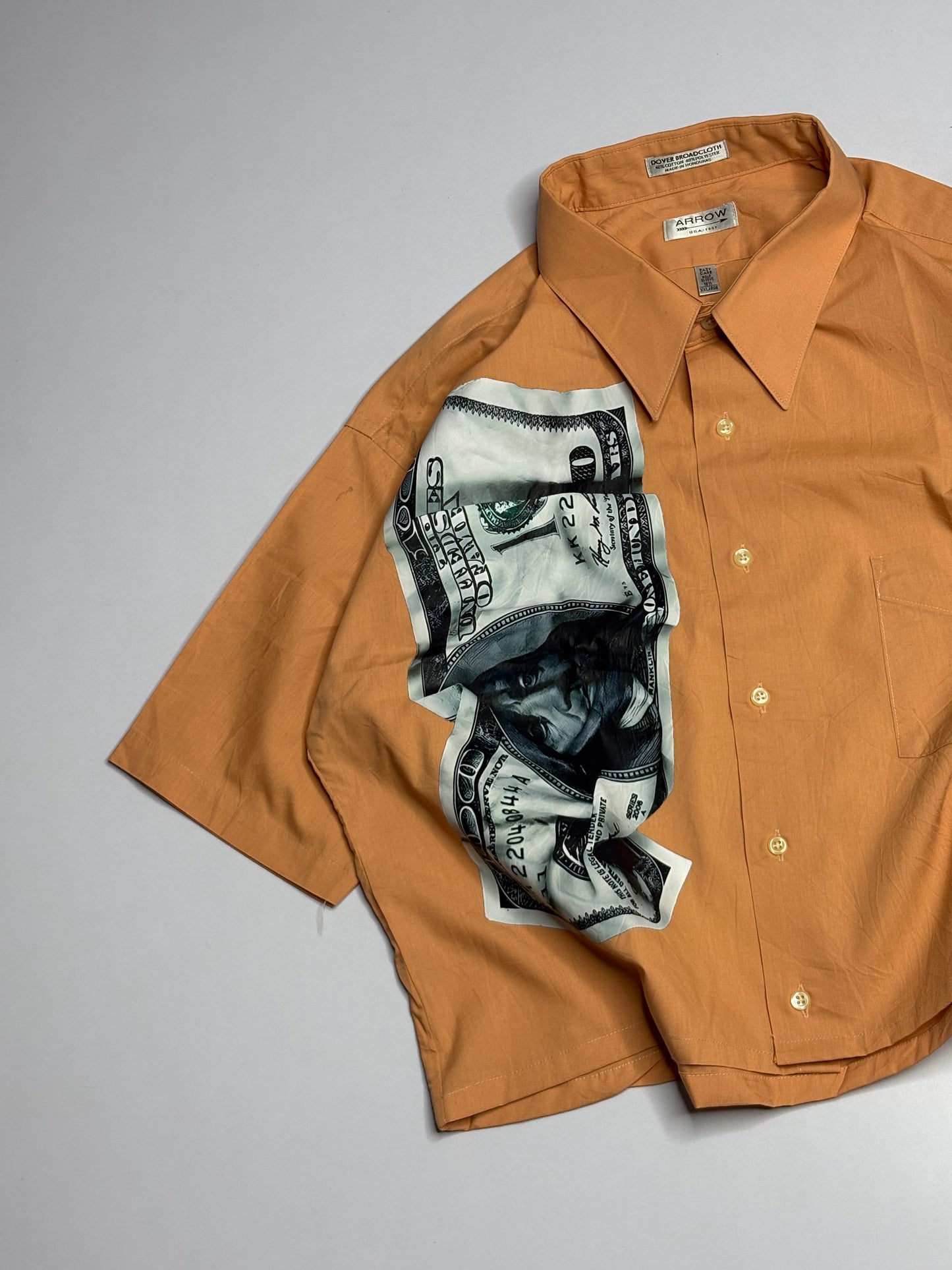 Printed Crop Shirt