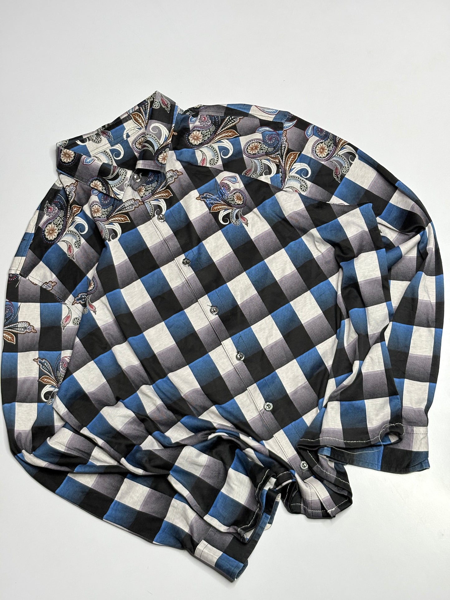 Printed Boxy Shirt (stretchable fabric)