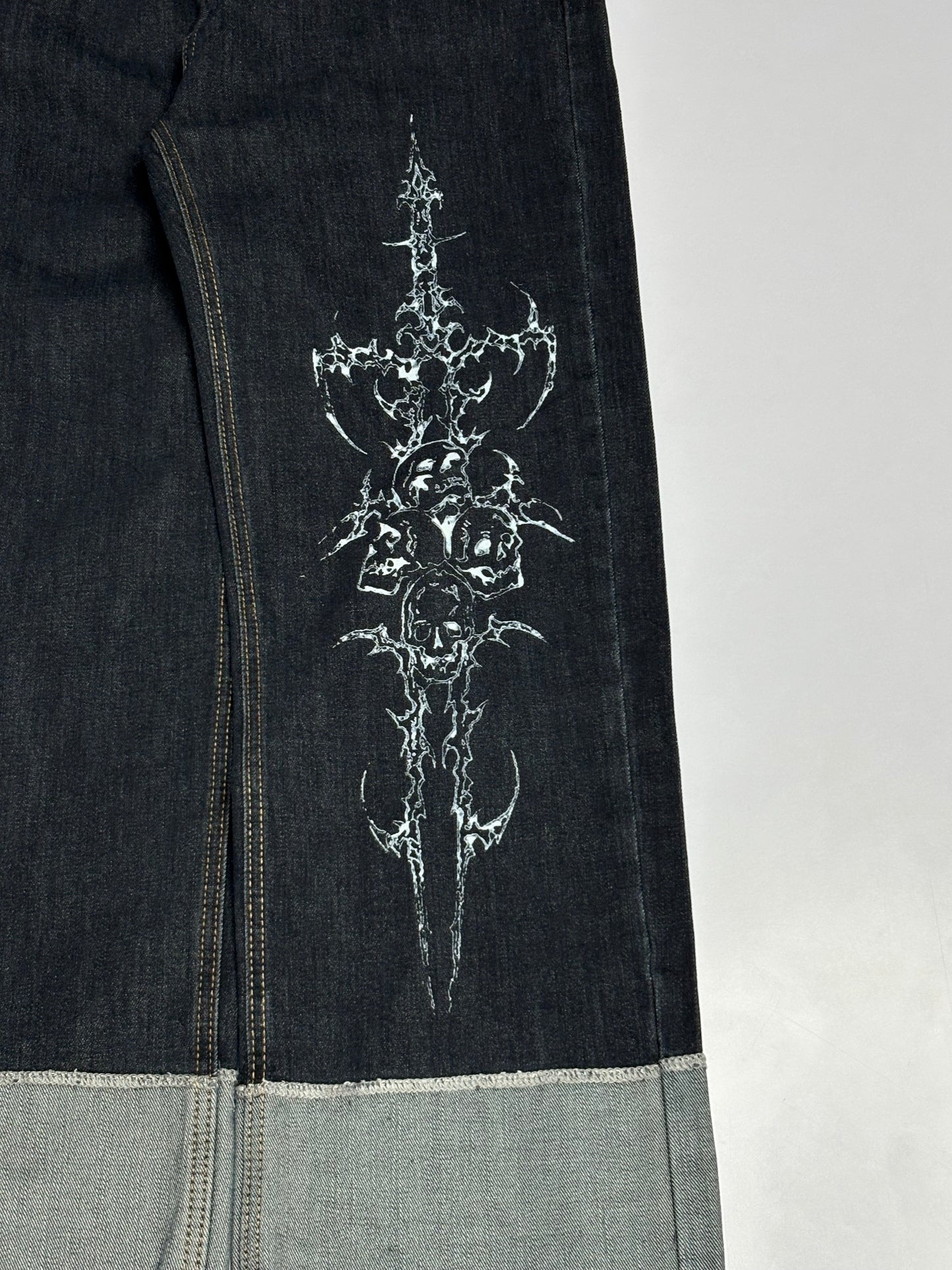 Printed Denim (Thrifted)
