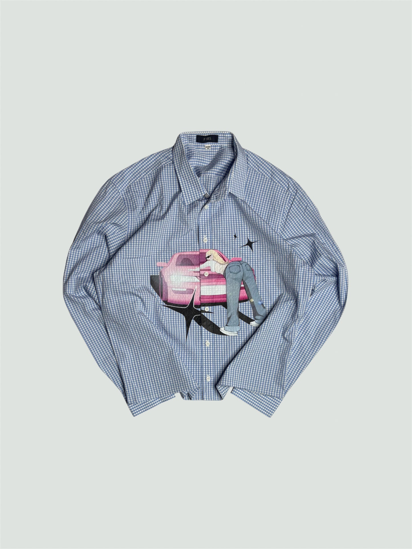 Printed Boxy Shirt