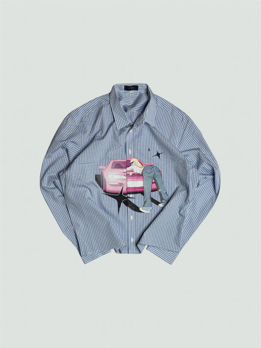 Printed Boxy Shirt