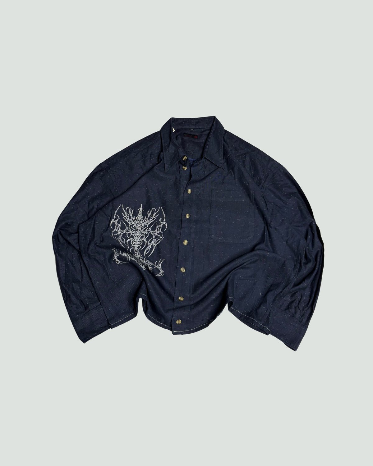 Printed Boxy Shirt