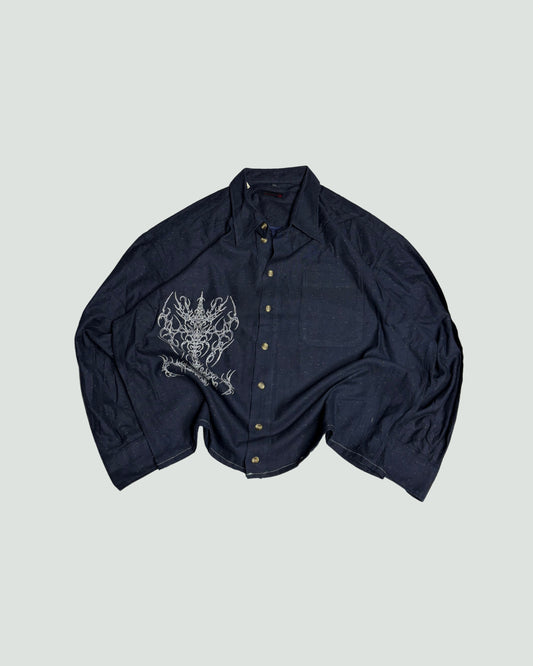 Printed Boxy Shirt