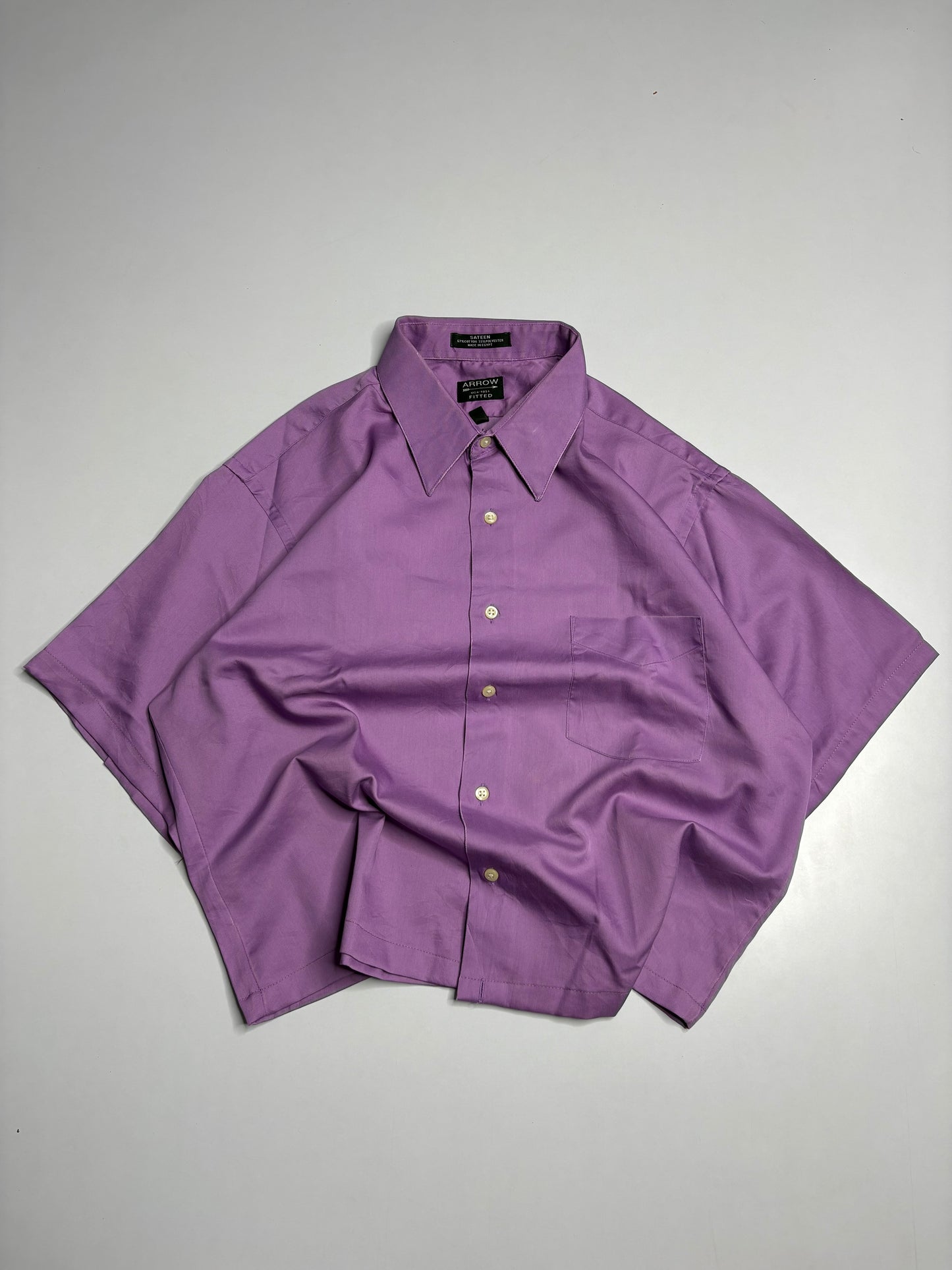 Printed Boxy Shirt (Thrifted)
