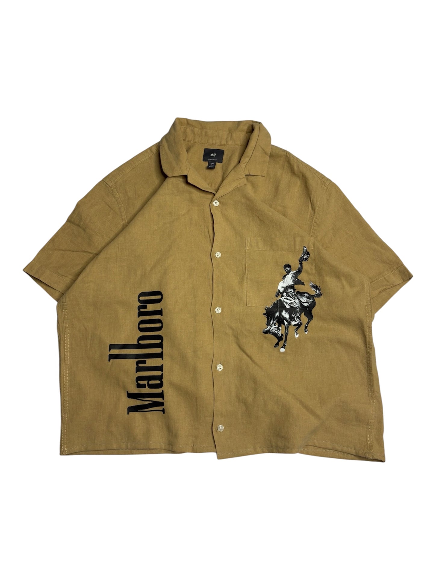 Printed Boxy Shirt