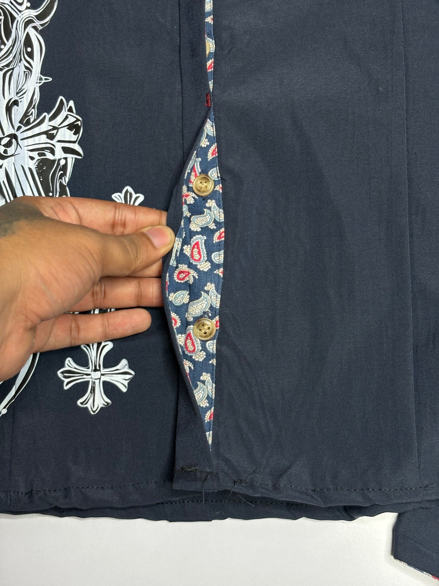 Printed Boxy Shirt