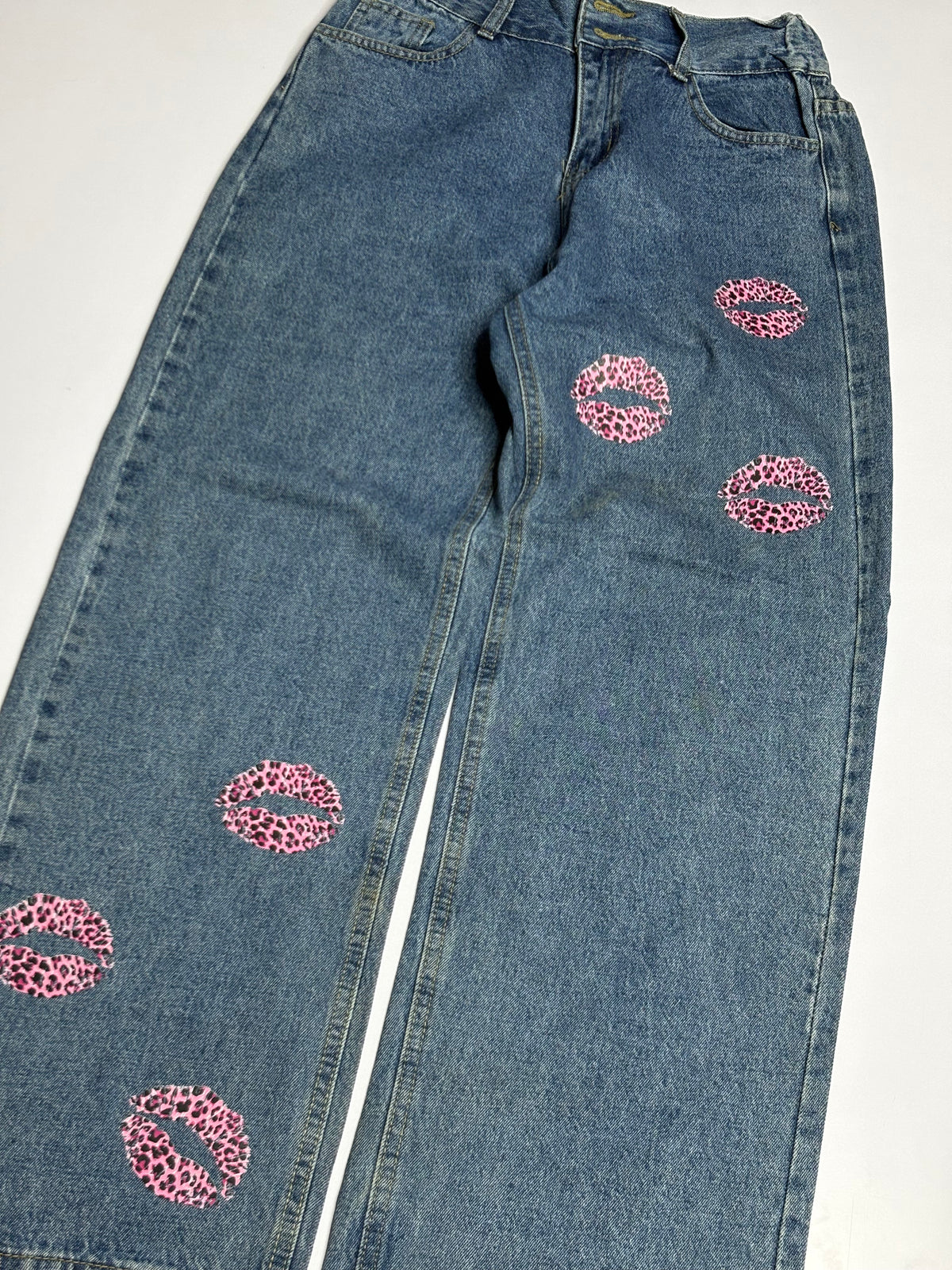 Printed Denim (Thrifted)
