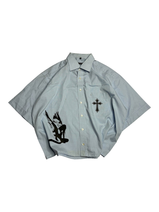 Printed Boxy Shirt