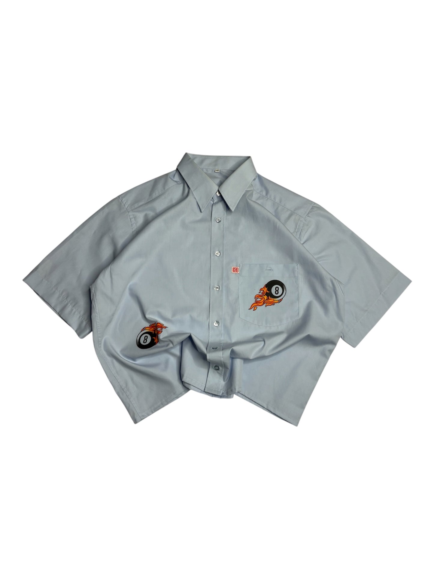 Printed Boxy Shirt