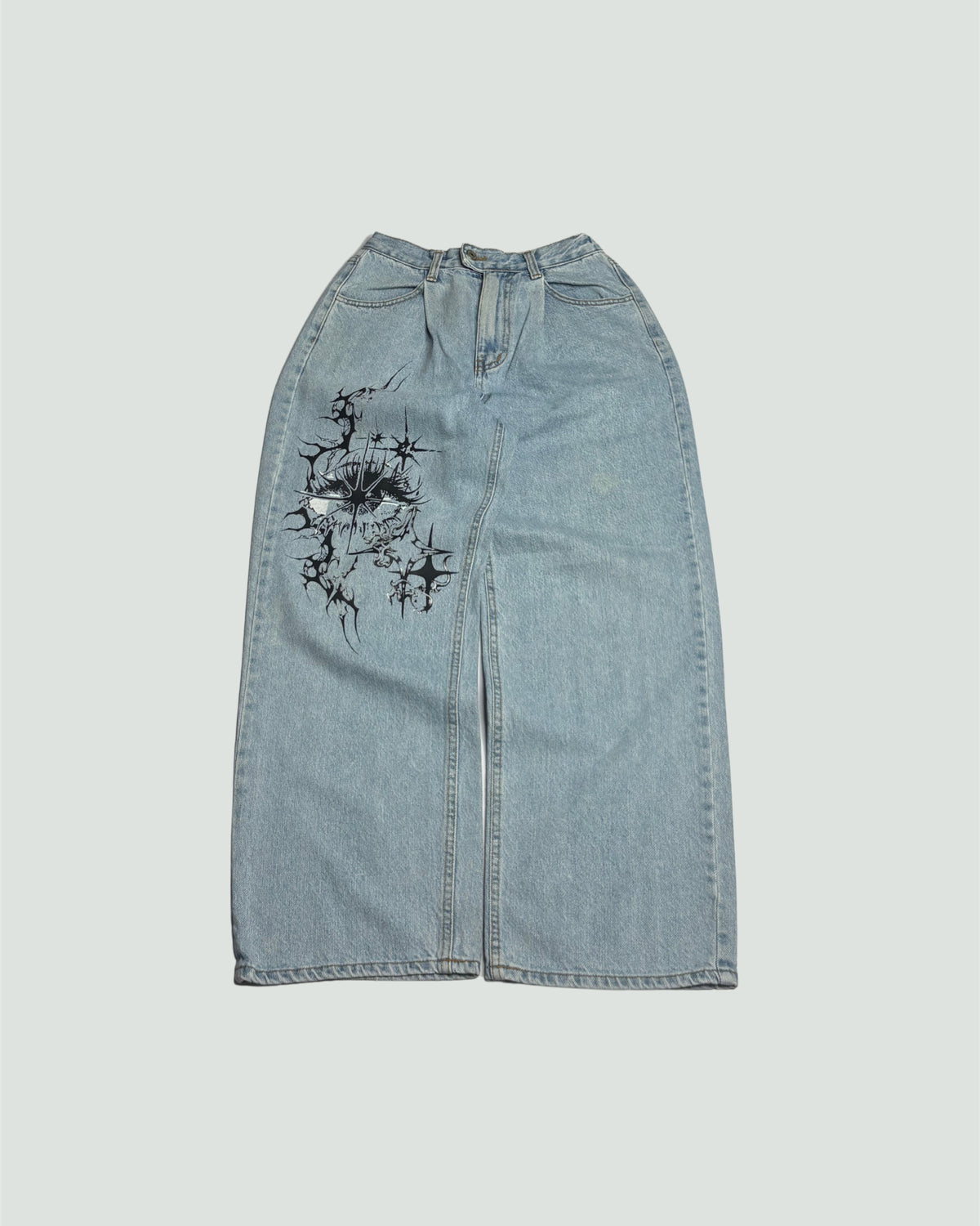 Printed Denim (Thrifted)