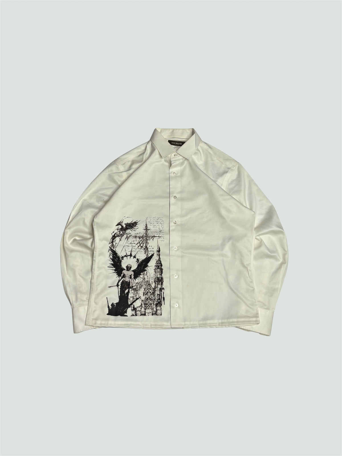 Printed Boxy Shirt