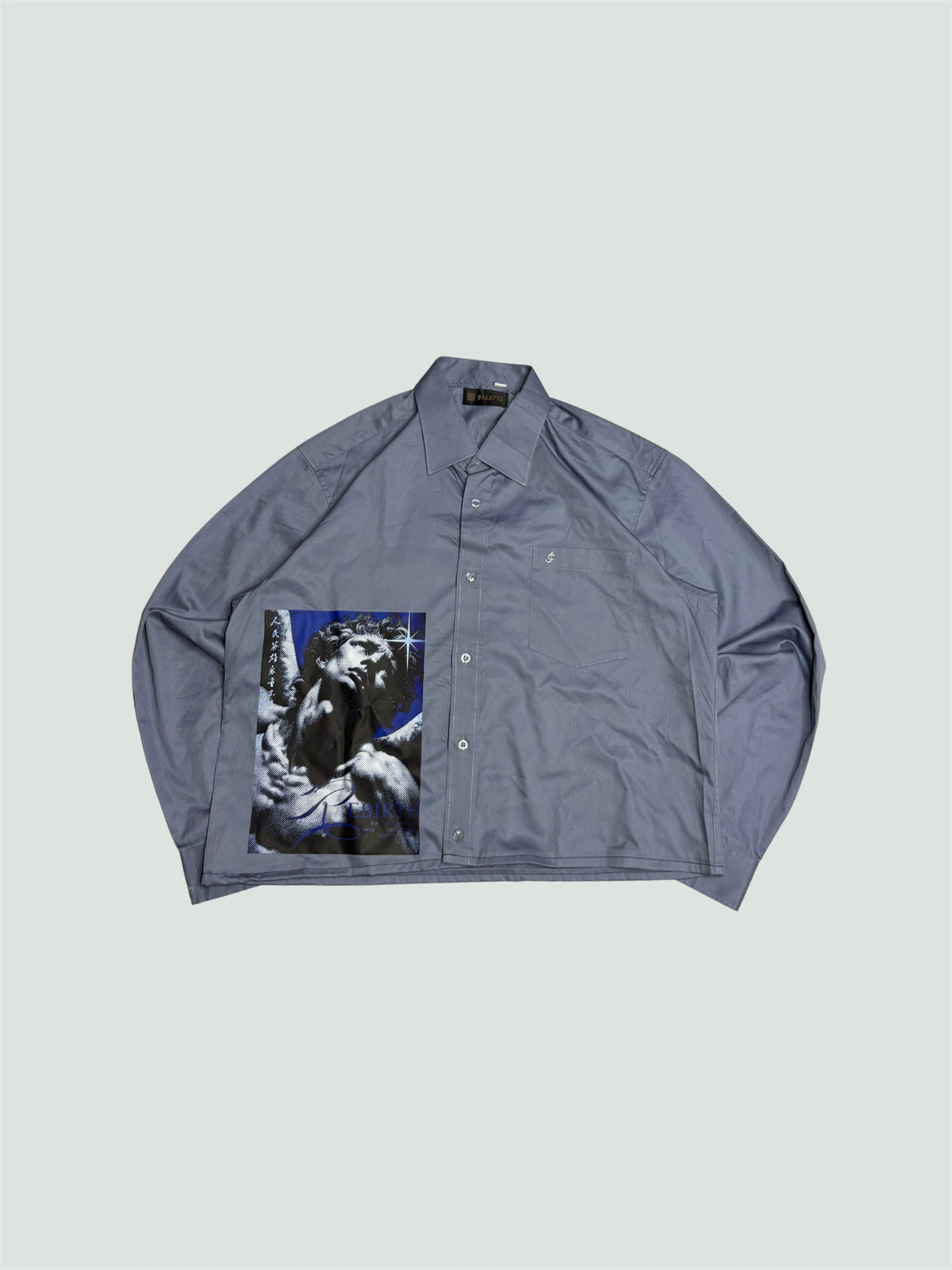 Printed Boxy Shirt