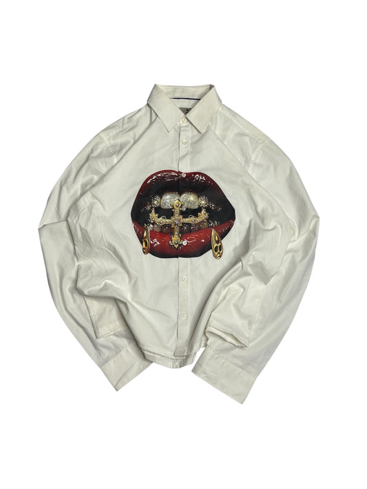 Printed Boxy Shirt