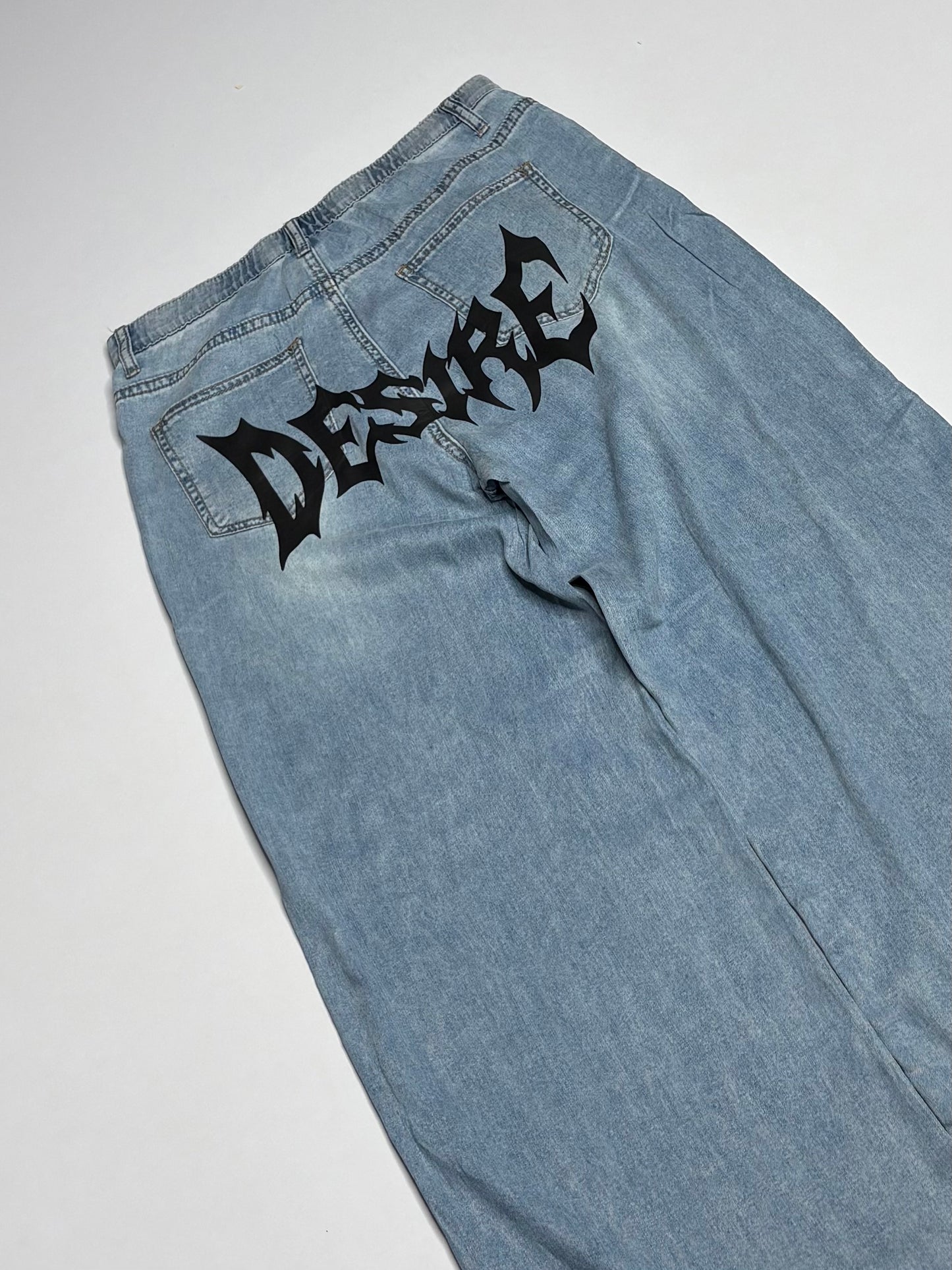 Printed Denim (Thrifted) Lightweight