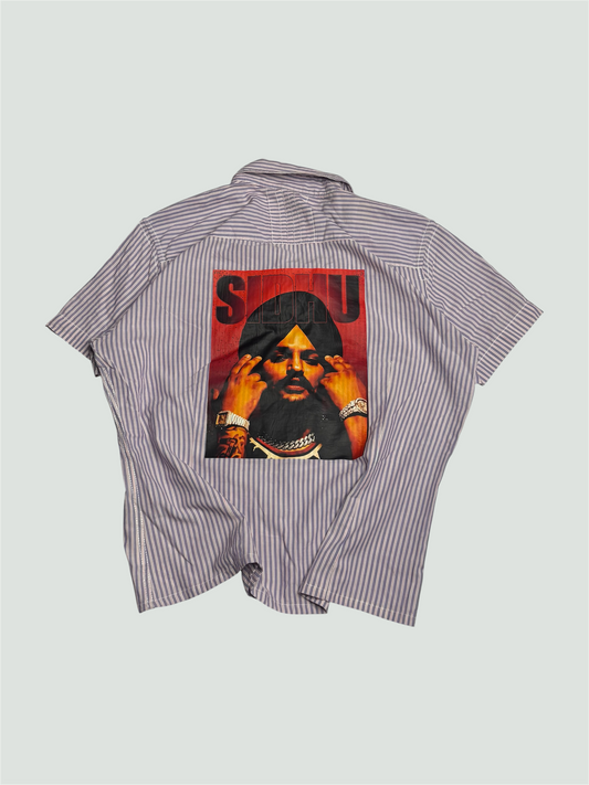 Printed Boxy Shirt